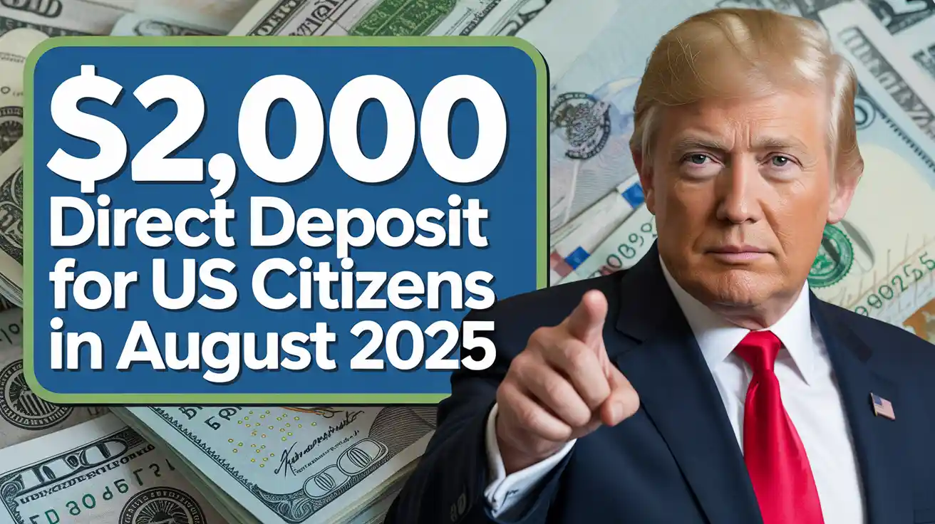 $2,000 Direct Deposit for US Citizens in October 2025 – Eligibility & Payment Details