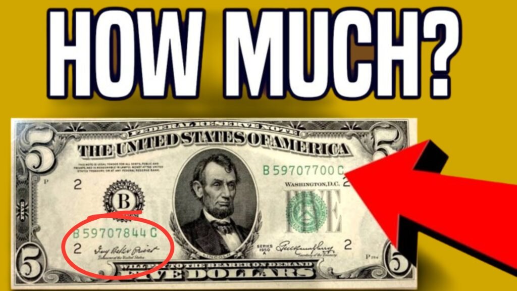Check the Money in Your Pocket: How to Identify a 1995 $5 Bill With an Upside-Down Seal